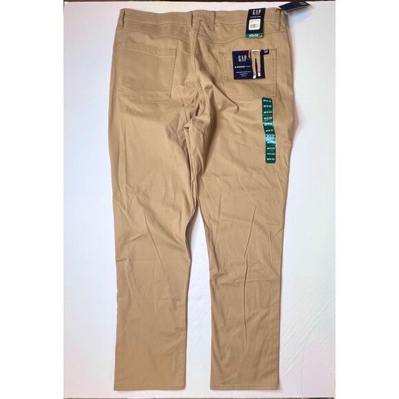 Gap GP000725 Modern Khaki Slim Fit Super Soft Stretch‎ Twill Pant sz 40 x 32 NWT - Picture 7 of 10